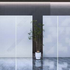 现代冲孔板3D模型下载